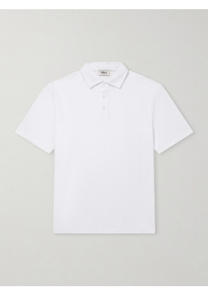 Altea - Greg Cotton-Blend Piqué Polo Shirt - Men - White - S