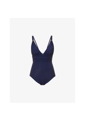 Womens Melissa Odabash Panarea Plunge-Neck Swimsuit