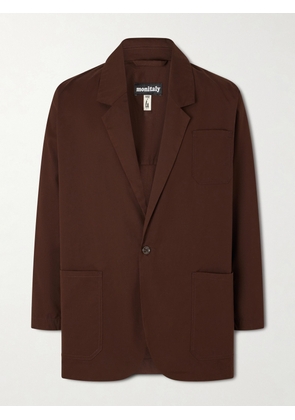 Monitaly - Cotton Suit Jacket - Men - Brown - UK/US 36
