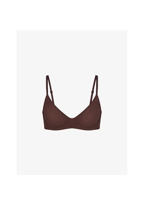 Womens Skims Fits Everybody Demi Unlined Stretch-Woven Bra