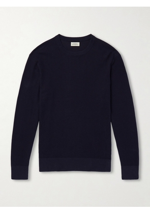 Hartford - Cotton-Piqué Sweater - Men - Blue - S