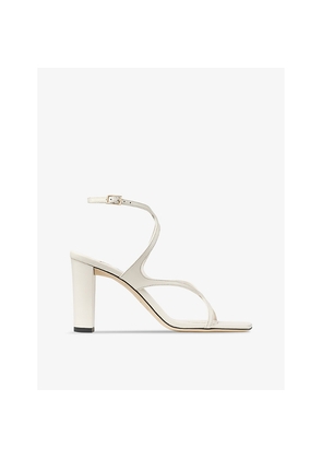 Womens Jimmy Choo Azie 85 Leather Heeled Sandals