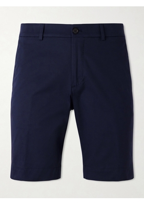 Slowear - Slim-Fit Cotton-Blend Gabardine Chino Shorts - Men - Blue - IT 46