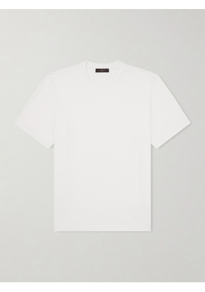 Slowear - Cotton and Silk-Blend Jersey T-Shirt - Men - White - IT 46