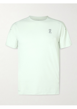 ON - Performance-T Stretch Recycled-Jersey and Mesh T-Shirt - Men - Green - S