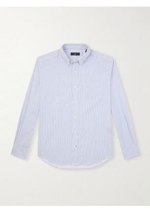 Dunhill - Striped Cotton-Poplin Shirt - Men - Blue - S