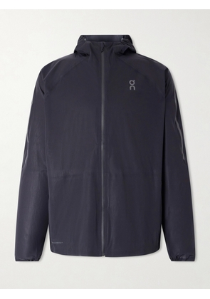 ON - Logo-Print Striped GuardTec™ Shell Jacket - Men - Black - S