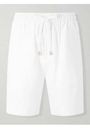 Eleventy - Straight-Leg Linen Shorts - Men - White - UK/US 30