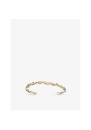 Womens La Maison Couture Biiju Sandstorm 18ct Yellow Gold-Plated Sterling-Silver Cuff Bracelet