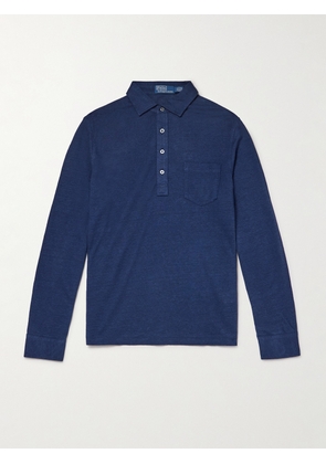 Polo Ralph Lauren - Linen Polo Shirt - Men - Blue - XS