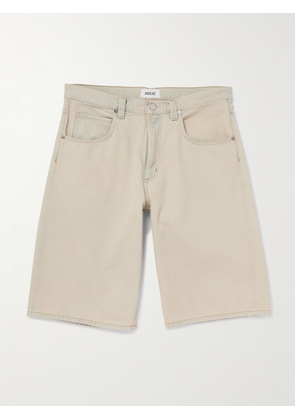 AGOLDE - Fusion Straight-Leg Denim Shorts - Men - Neutrals - UK/US 28