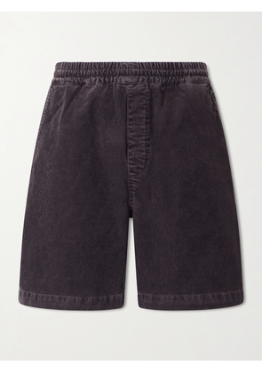 Carhartt WIP - Reynold Wide-Leg Cotton-Corduroy Shorts - Men - Brown - XS