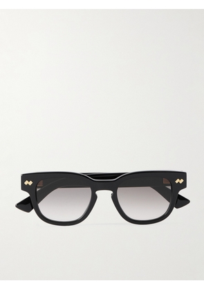 Bottega Veneta - Intrecciato Panthos Square-Frame Recycled-Acetate Sunglasses - Men - Black