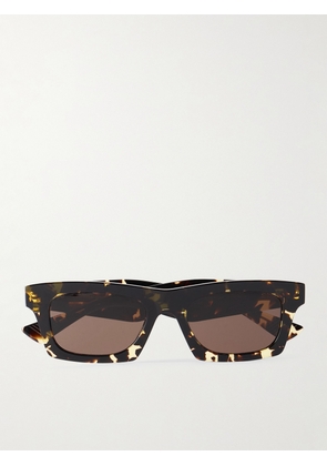 Bottega Veneta - New Entry Square-Frame Tortoiseshell Recycled-Acetate Sunglasses - Men - Tortoiseshell