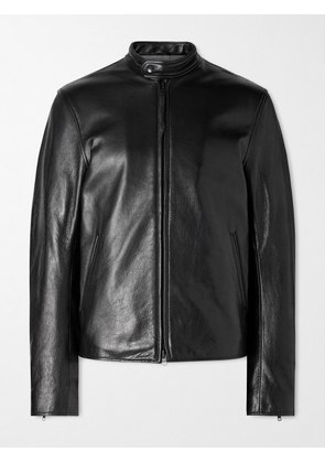 Golden Bear - The Vista Leather Jacket - Men - Black - S