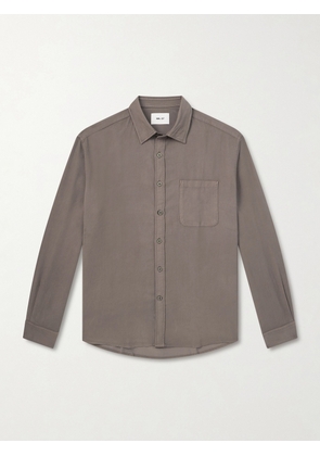 NN07 - Deon 5027 LENZING™ ECOVERO™-Blend Shirt - Men - Green - S