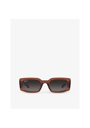 Ray-Ban Rb4395 Kiliane Pillow-Frame Acetate Sunglasses