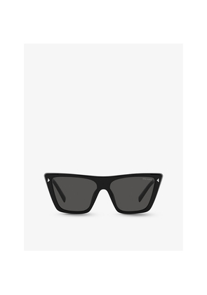 Womens Prada Pr 21Zs Butterfly-Frame Acetate Sunglasses