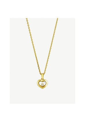 Chopard Happy Diamonds Icons 18ct Yellow-Gold and Diamond Pendant