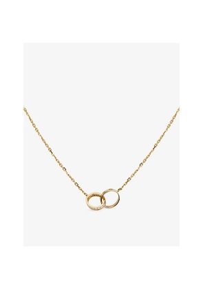 Cartier Love 18ct Yellow-Gold and 18 0.22ct Diamonds Necklace