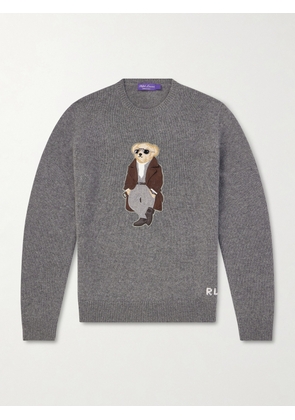 Ralph Lauren Purple Label - Polo Bear Cashmere Sweater - Men - Gray - S