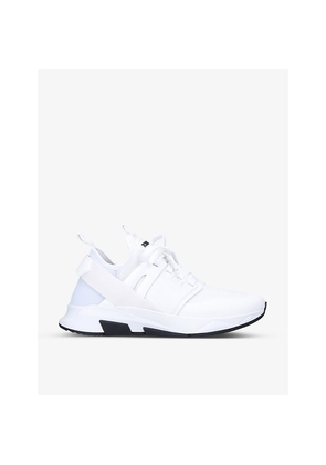 Mens Tom Ford Jago Shell and Mesh Low-Top Trainers