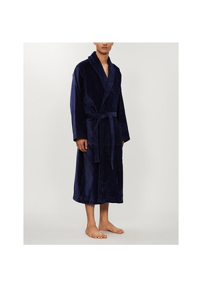 Mens Derek Rose Tritan Cotton Dressing Gown