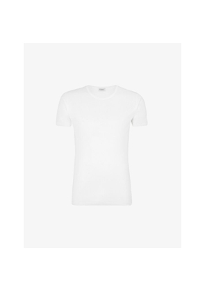 Mens Zimmerli Crew-Neck Cotton T-Shirt