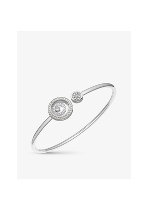 Chopard Happy Spirit 18ct White Gold and Diamond Bangle