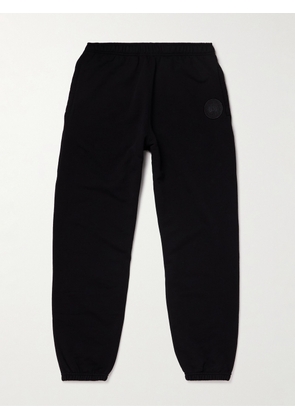 Canada Goose - Rove Logo-Appliquéd Cotton-Jersey Sweatpants - Men - Black - XS