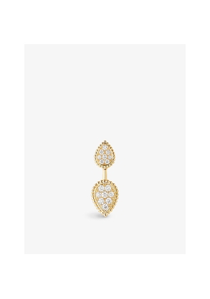 Boucheron Serpent Bohème 18ct Yellow-Gold and 0.49ct Diamond Single Earring