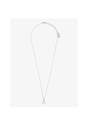 Womens Vivienne Westwood Jewellery Balbina Platinum-Plated Brass and Faux-Pearl Pendant Necklace