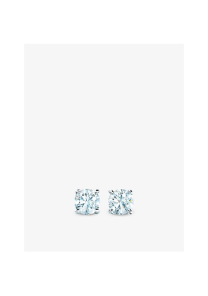 Tiffany & Co Tiffany Solitaire Platinum and 0.29ct Round Brilliant-Cut Diamond Stud Earrings
