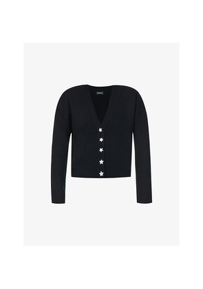 Womens Zadig&Voltaire Mirka Star-Button Cashmere Cardigan