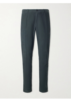Slowear - Straight-Leg Cotton-Corduroy Trousers - Men - Green - UK/US 29