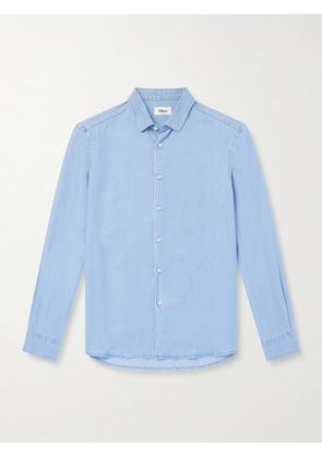 Altea - Scott Lyocell-Chambray Shirt - Men - Blue - S