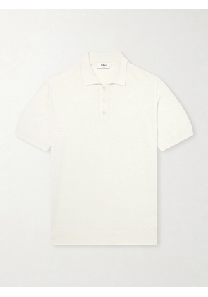 Altea - Linen and Cotton-Blend Polo Shirt - Men - Neutrals - S