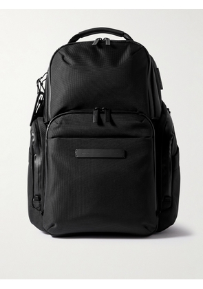 Horizn Studios - Midtown Leather-Trimmed Shell Backpack - Men - Black