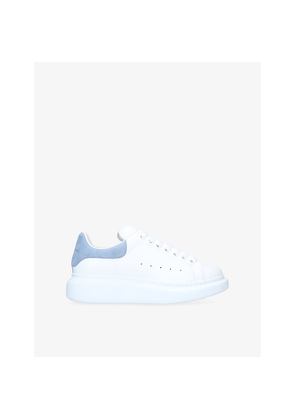 Womens Mcqueen Women's Show Leather Platform Trainers