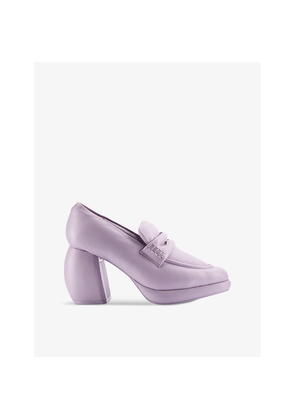 Womens Clarks X Martine Rose Martine Rose x Clarks Loafer 1 Leather-Blend Heeled Loafers