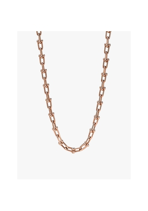 Womens Tiffany & Co Tiffany Hardwear Medium Link 18ct Rose-Gold Necklace