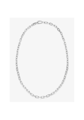 Womens Monica Vinader Alta Capture Mini Link Sterling Silver Necklace