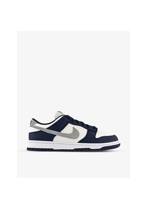 Mens Nike Dunk Low Leather Low-Top Trainers