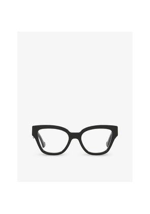 Womens Gucci Gg1424O Round-Frame Acetate Glasses
