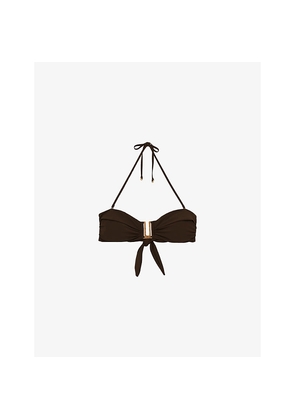 Womens Reiss Carina Bandeau Bikini Top