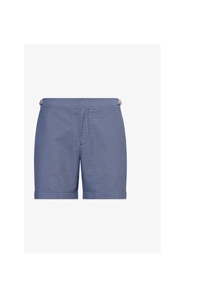 Mens Orlebar Brown Bulldog Graphic-Print Swim Shorts