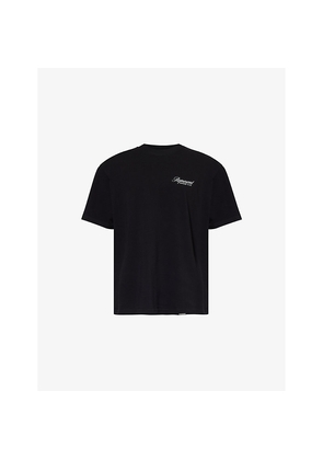 Mens Represent Script Short-Sleeves Oversized Cotton-Jersey T-Shirt