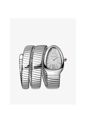 Bvlgari Serpenti Tubogas Stainless-Steel Quartz Watch