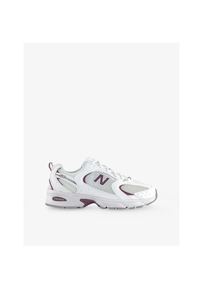 Mens New Balance Mr530 Leather and Mesh Low-Top Trainers