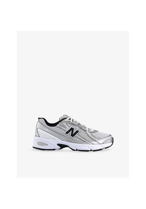 Mens New Balance 740 V2 Branded Mesh Low-Top Trainers